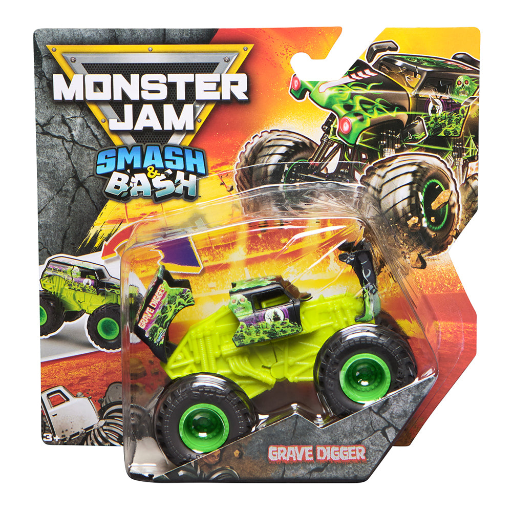 MONSTER JAM - CAMION SMASH & BASH 3CHX