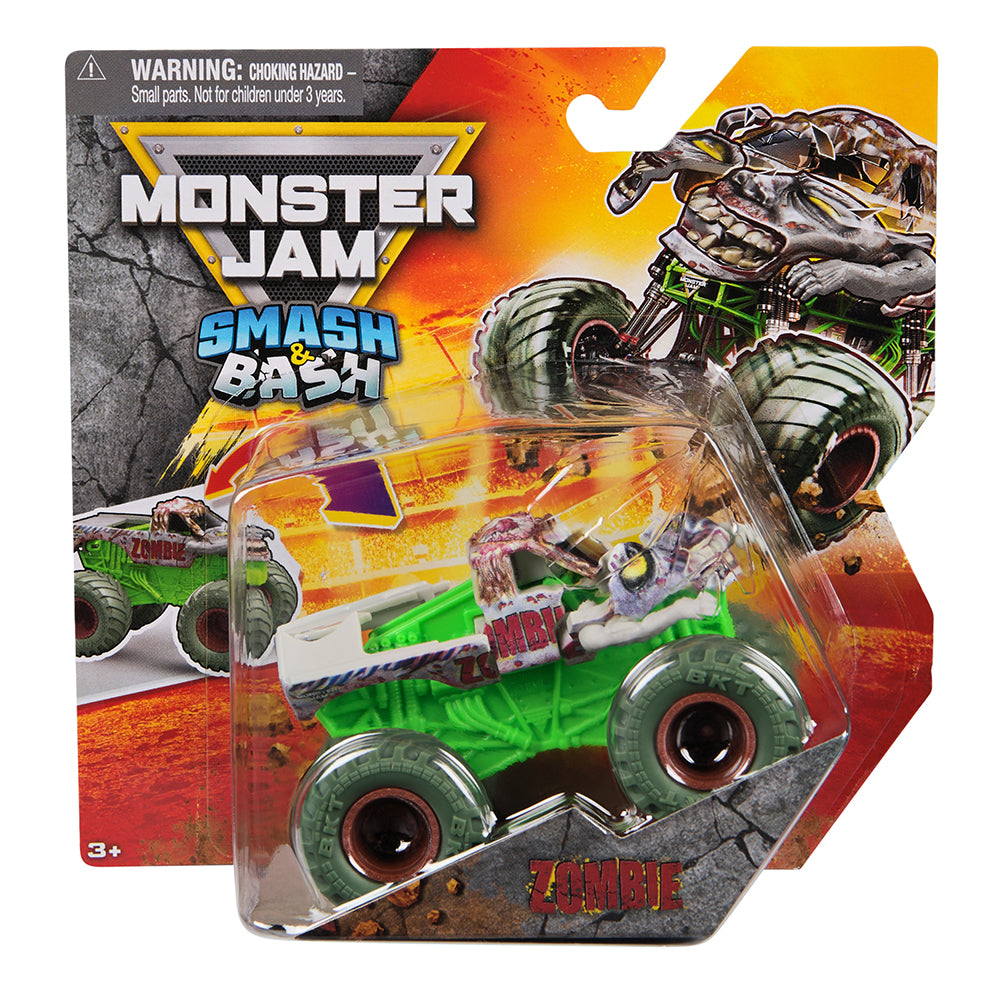 MONSTER JAM - CAMION SMASH & BASH 3CHX