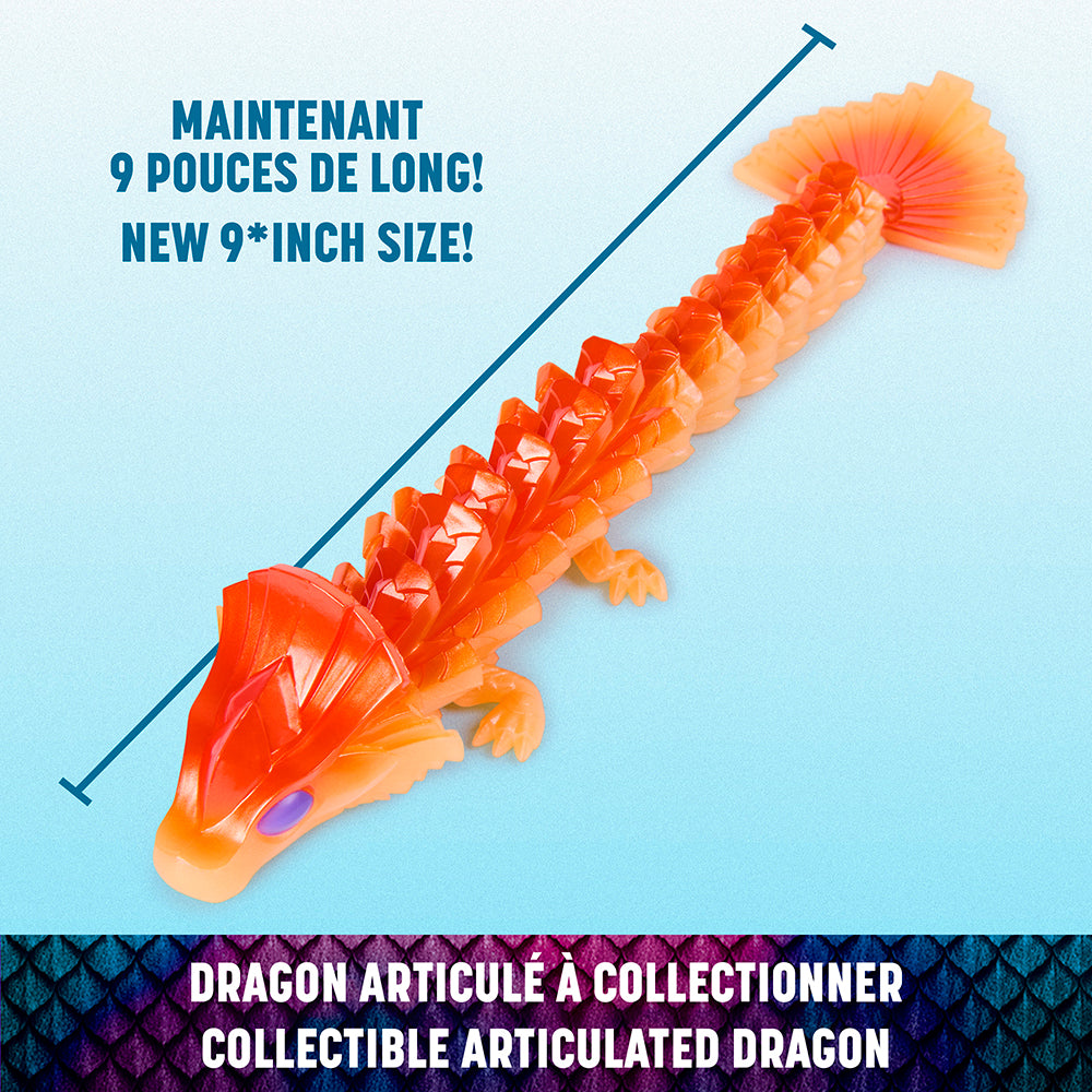CRYSTALYNX- FIGURINE ARTICULE DRAGON 22CM