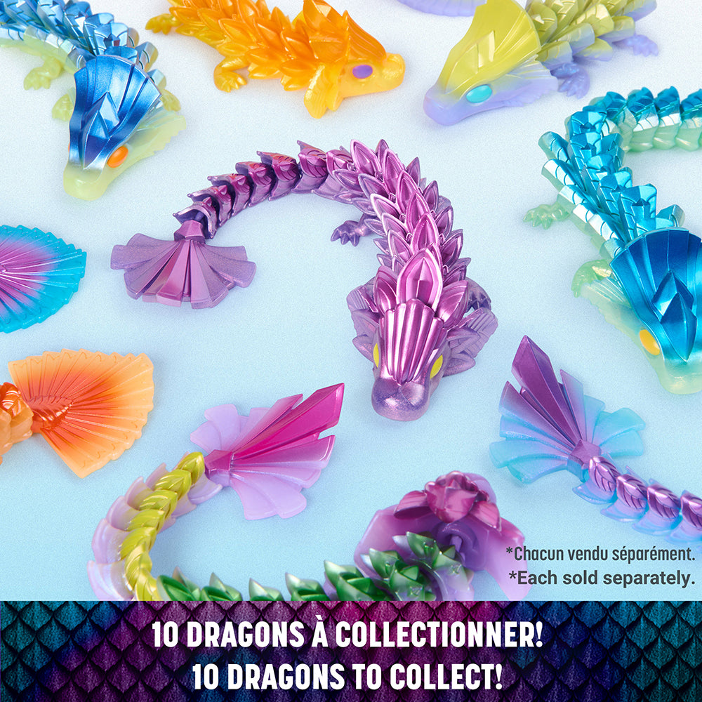 CRYSTALYNX- FIGURINE ARTICULE DRAGON 22CM