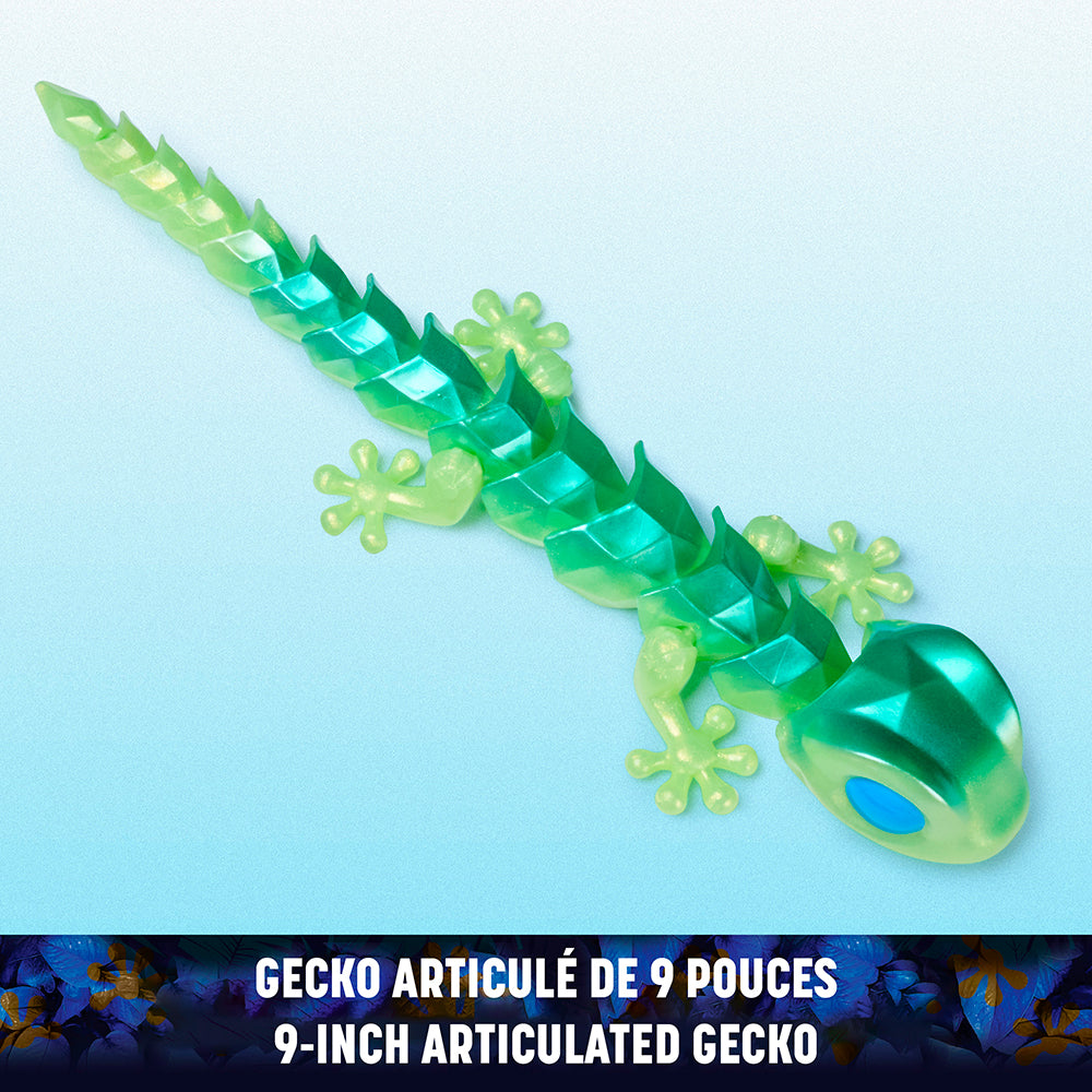 CRYSTALYNX - FIGURINE ARTICULE GECKO 24CM