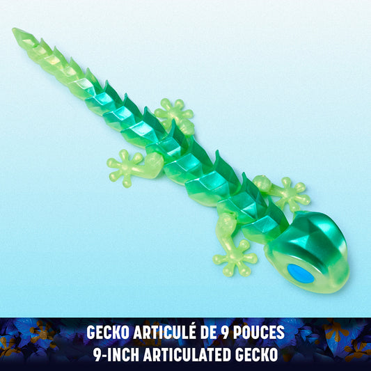 CRYSTALYNX - FIGURINE ARTICULE GECKO 24CM