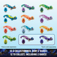 Charger l'image dans la visionneuse de la galerie, CRYSTALYNX - FIGURINE ARTICULE GECKO 24CM
