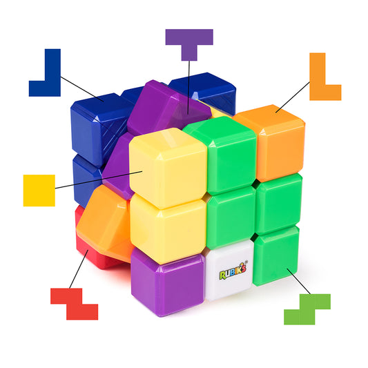 RUBIK'S - CUBE 3 X 3" TETRIS