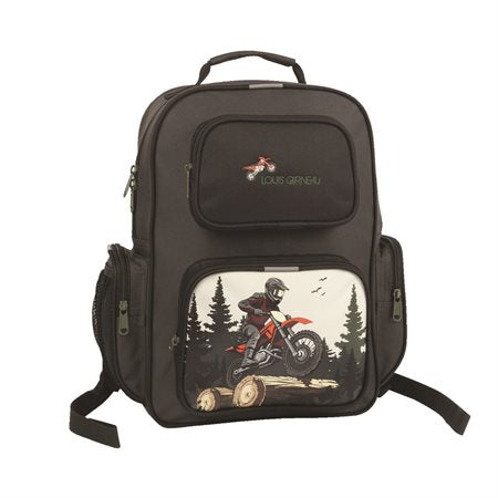 SAC A DOS LG 4 POCHETTES - COLLECTION MOTOCROSS