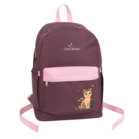 SAC A DOS LG POCHETTE AVANT - COLLECTION CHAT