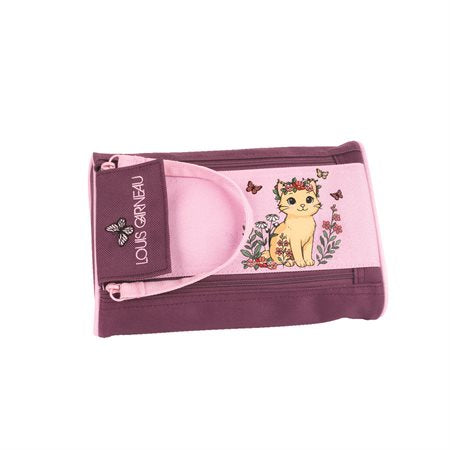 ÉTUI À CRAYONS LG 2 FERMETURE - COLLECTION CHATS