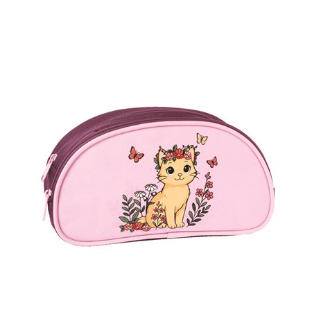 ETUI A CRAYONS LG DEMI-LUNE - COLLECTION CHATS