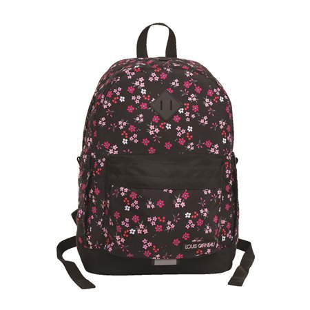 SAC A DOS LG POCHETTE AVANT - COLLECTION FLORAL