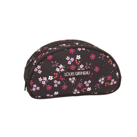 ETUI A CRAYONS LG DEMI-LUNE - COLLECTION FLORAL