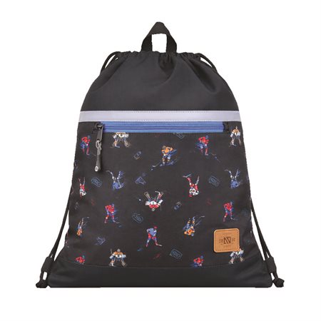 SAC FOURRE-TOUT NANO - HOCKEY NOIR
