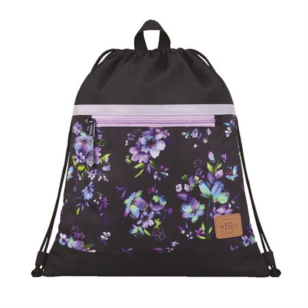 SAC FOURRE-TOUT NANO - FLORAL BLEU/VIOLET