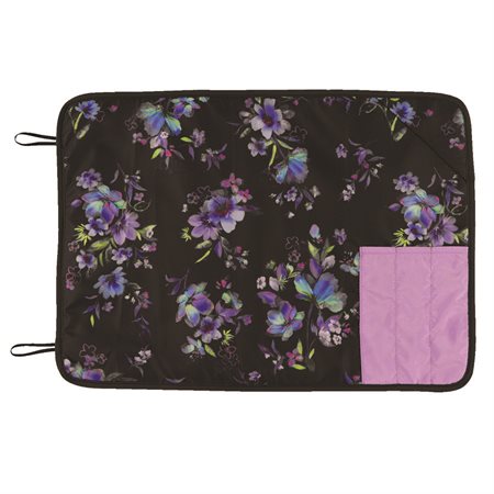 POCHETTE A USTENSILES NANO - FLORAL BLEU/VIOLET