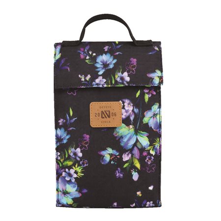 SAC A COLLATION NANO - FLORAL BLEU/VIOLET