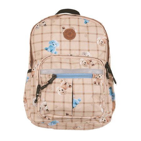 SAC A DOS - PELUCHE & TARTINE - CHIOTS BEIGE