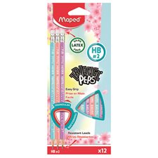 CRAYON MINE HB "PASTEL" TRIANGLE @12