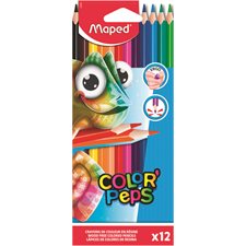 CRAYONS DE COULEURS COLOR'PEPS @12