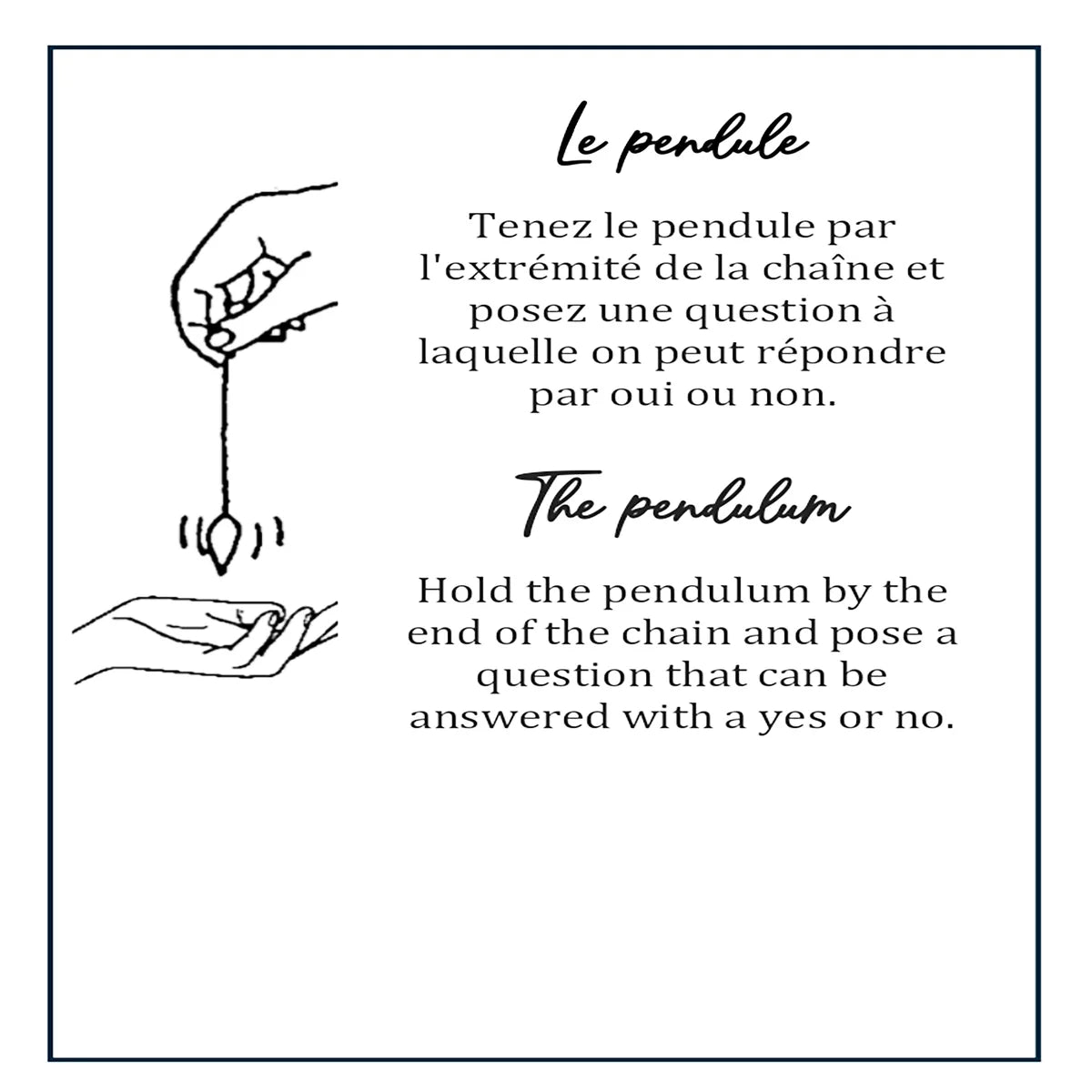 PENDULE " 7 PIERRES" 7.5"