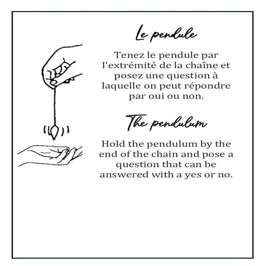 PENDULE " 7 PIERRES" 7.5"