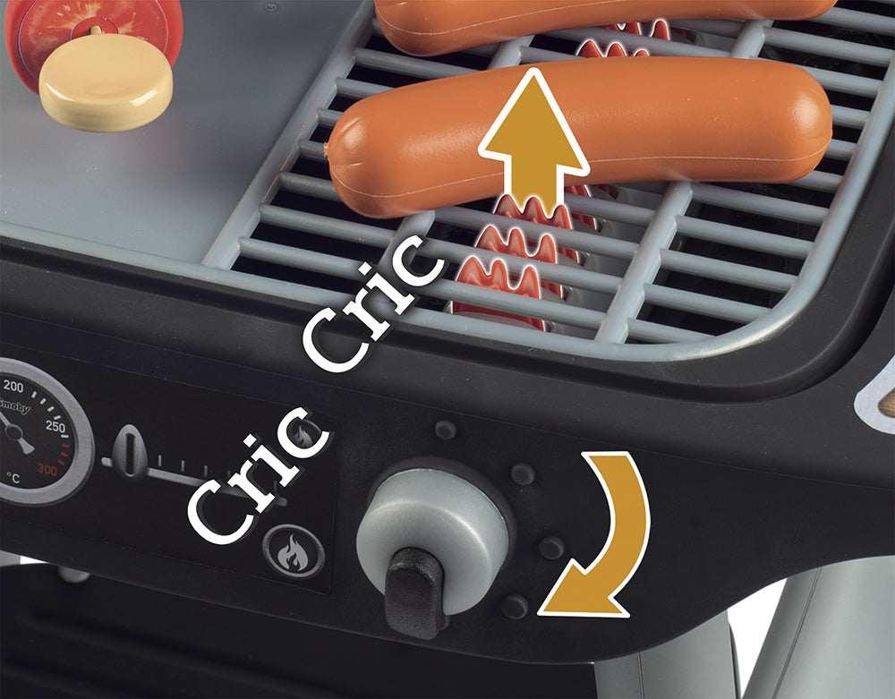 SMOBY- BBQ GRILL PLANCHA - 18 ACCESSOIRES