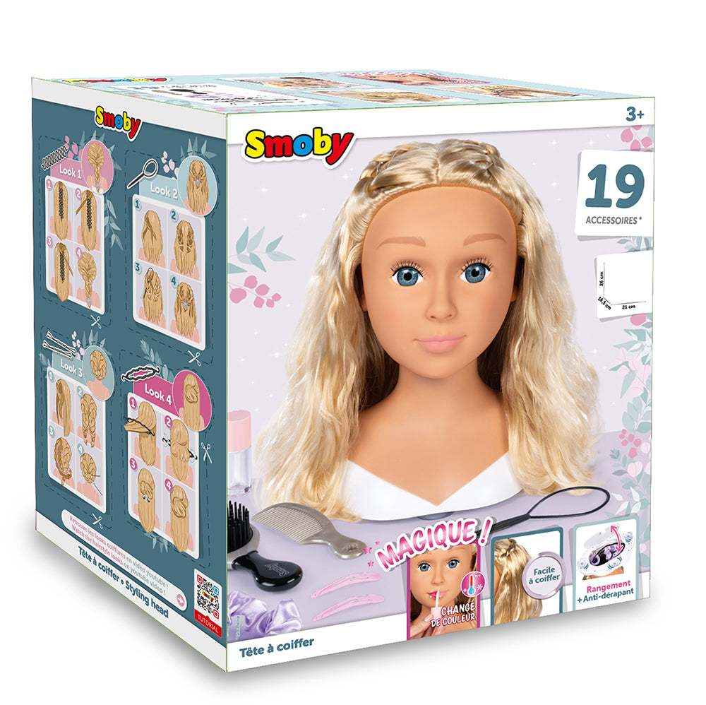 SMOBY - MA TETE A COIFFER ET ACCESSOIRES