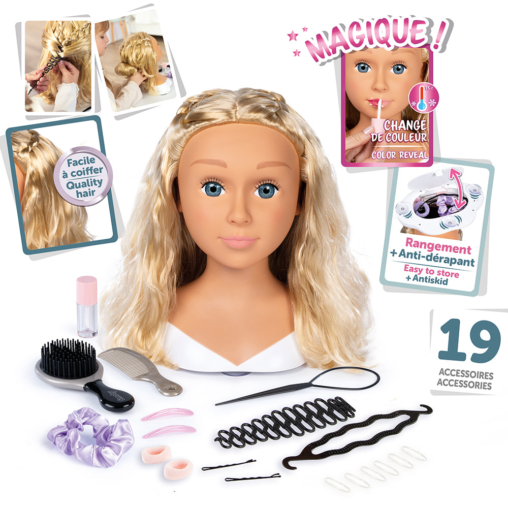 SMOBY - MA TETE A COIFFER ET ACCESSOIRES