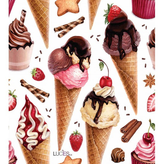 LAVETTE SUEDOISE 7½X6¾" - LES CORNETS