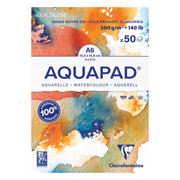 BLOC "GOLDLINE AQUAPAD"  - 50 FEUILLES