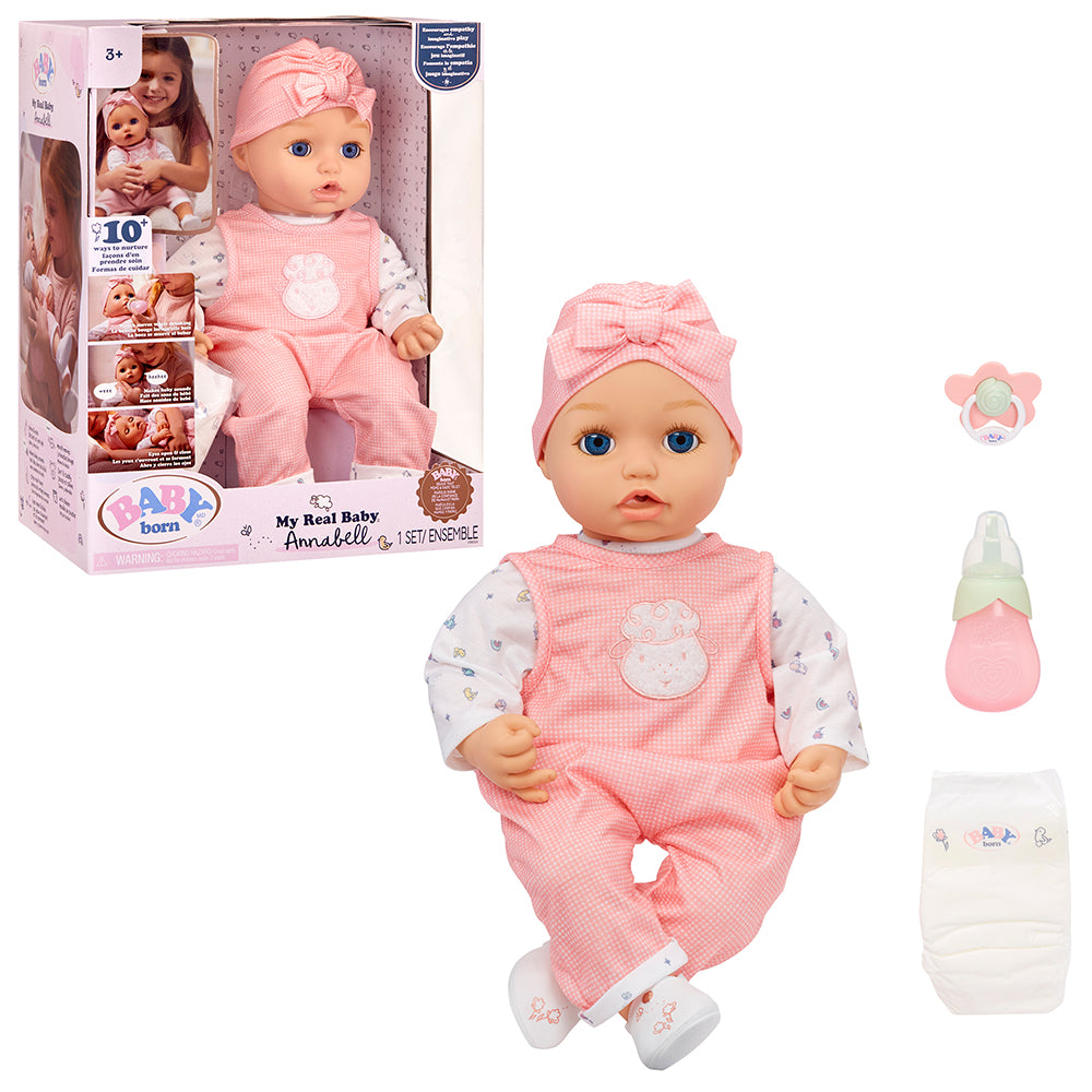 ZAPF- B BORN -POUPEE INTERACTIVE ANNABELL