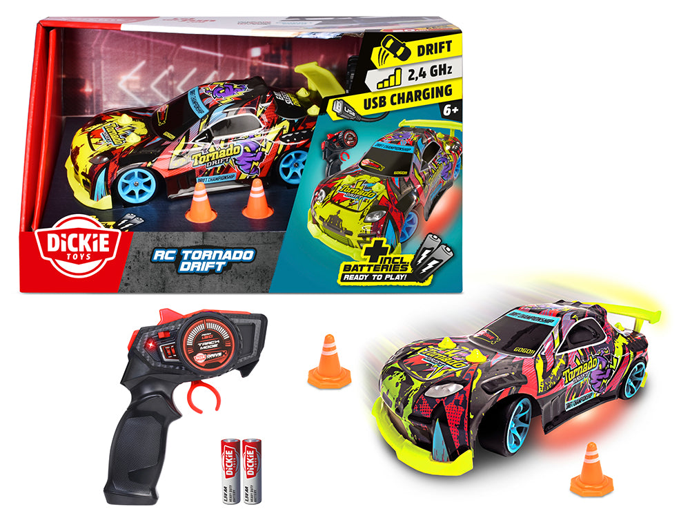 DICKIE - TELEGUIDE DE DRIFT TORNADE 22CM
