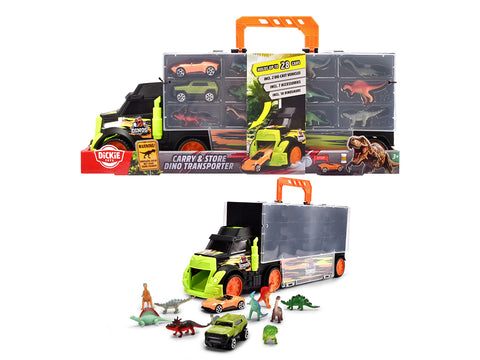 DICKIE - TRANSPORTEUR DINOSAURES ET ACC