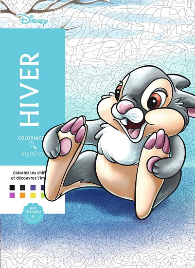 COLORIAGES - MYSTERES DISNEY - HIVER