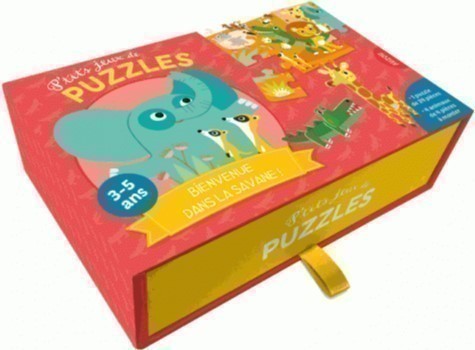 AUZOU -  Puzzle Bienvenue dans la savane 24mcx