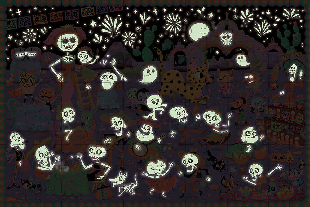 AUZOU - Mon puzzle qui brille dans le noir 150mcx