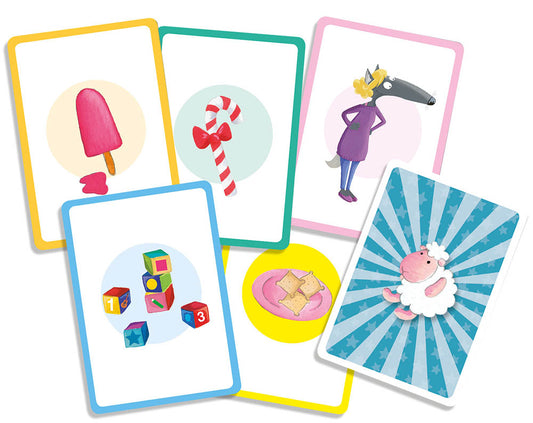 AUZOU - Jeu  P'tit Loup - Jeu de mémory - Où est doudou ?