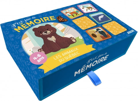 AUZOU - Jeu de mémoire les animaux du Québec
