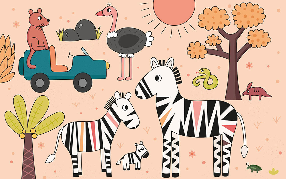 AUZOU - 15 Tableaux en peinture  Animaux mignons