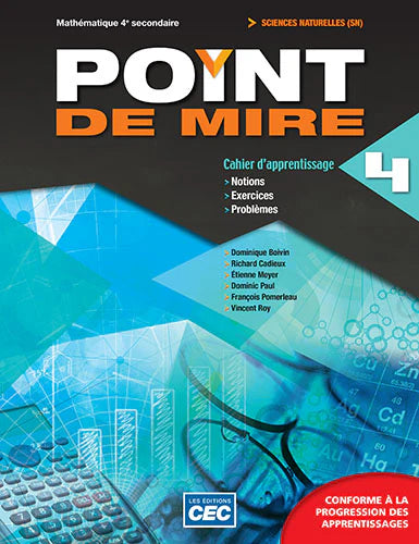POINT DE MIRE 4 SN – PAPIER + WEB - SECONDAIRE 4