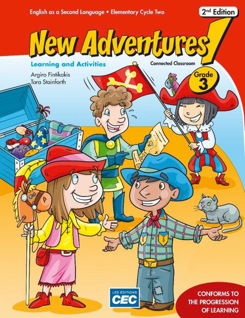 NEW ADVENTURES - ANGLAIS LANGUE SECONDE 3E ANNÉE