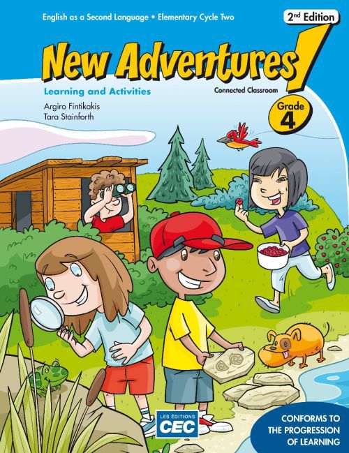 NEW ADVENTURES - ANGLAIS LANGUE SECONDE - 4E ANNÉE