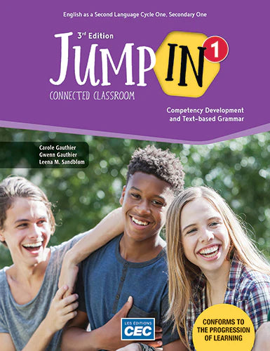 JUMP IN - VERSION PAPIER - SECONDAIRE 1
