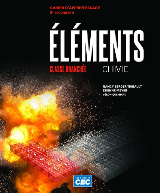 ÉLÉMENTS  – VERSION PAPIER - SECONDAIRE 5
