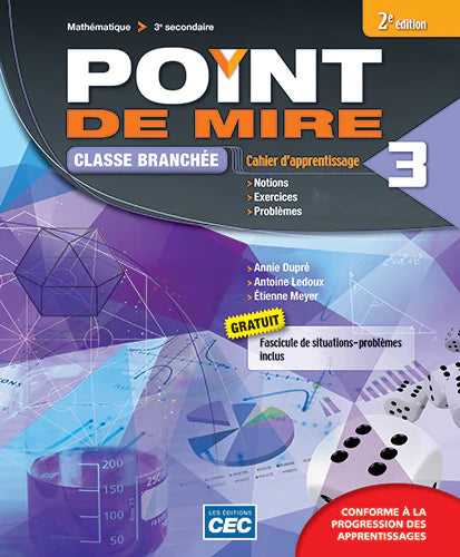POINT DE MIRE – VERSION PAPIER - 3E SECONDAIRE