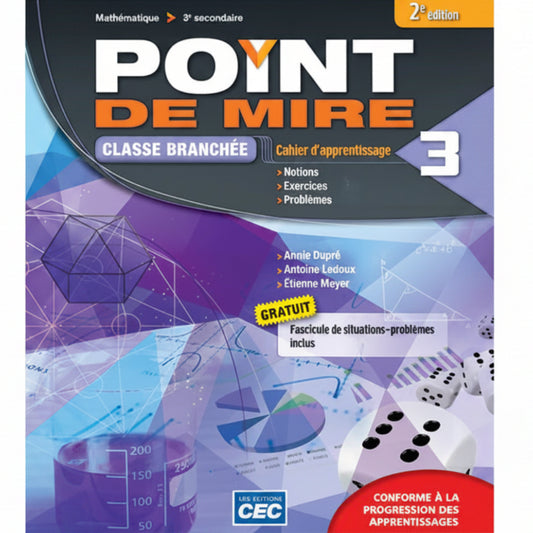 POINT DE MIRE – VERSION PAPIER - 3E SECONDAIRE