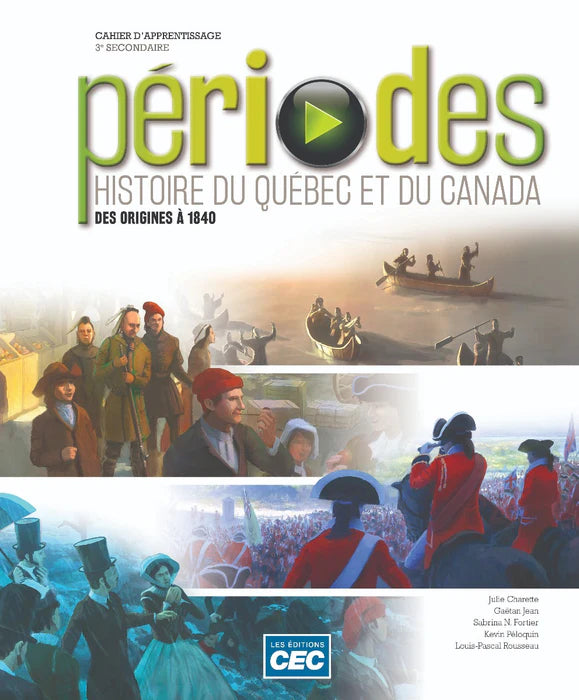 PÉRIODES - 3E SECONDAIRE