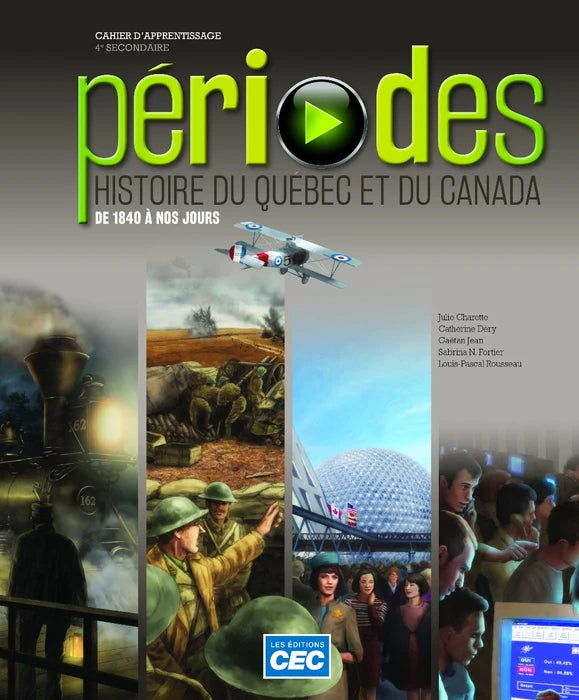 PÉRIODES CAHIER D'APPRENTISSAGE PAPIER - 4E SECONDAIRE