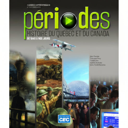 PÉRIODES CAHIER D'APPRENTISSAGE PAPIER - 4E SECONDAIRE