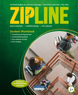 ZIPLINE PAPIER + WEB - 1E SECONDAIRE
