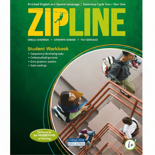 ZIPLINE PAPIER + WEB - 1E SECONDAIRE