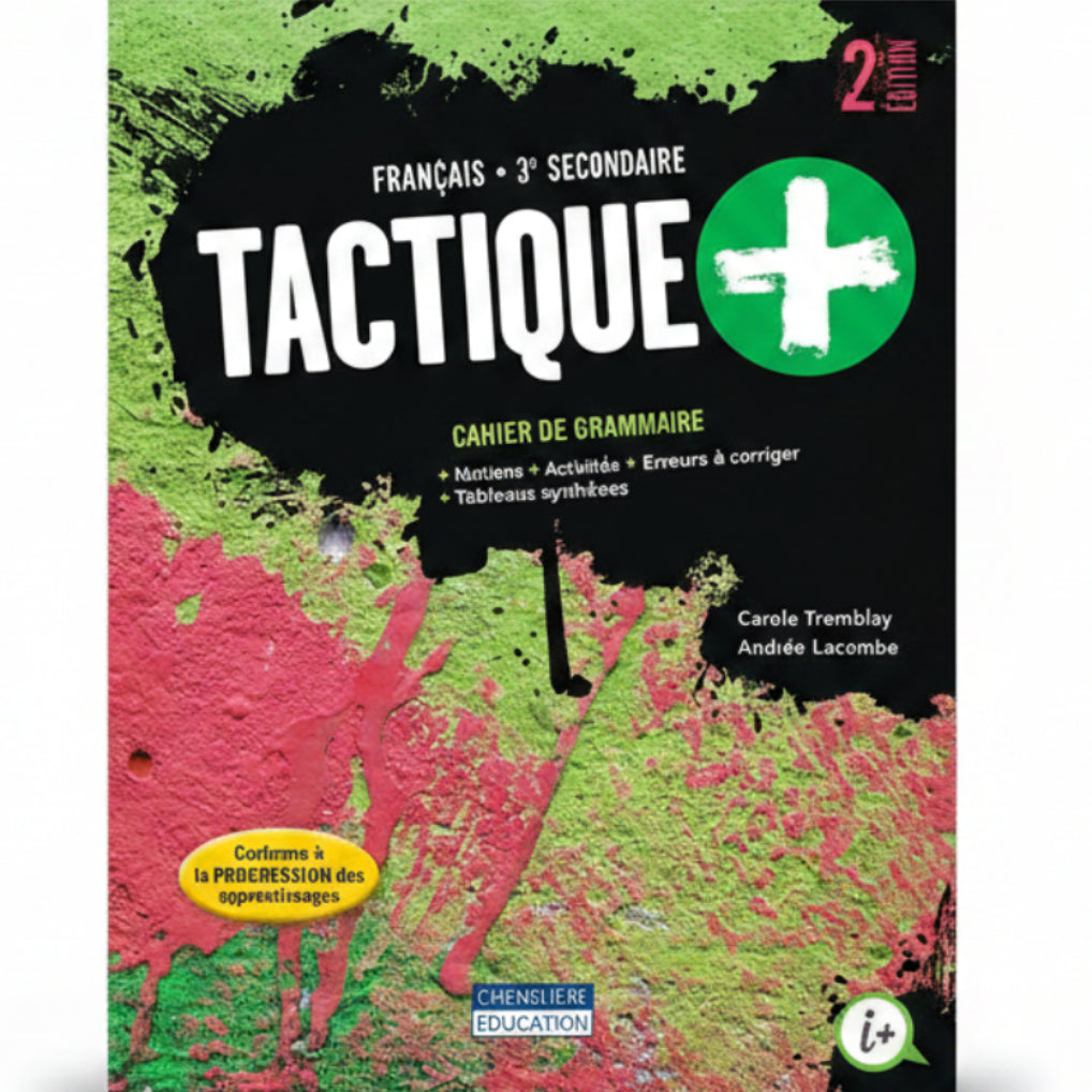 Tactique+, 2e édition - 3e secondaire